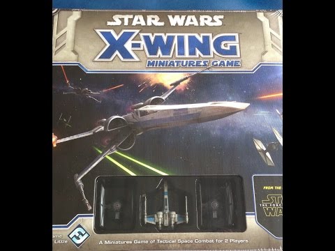 The Cardboard Dungeon: X-Wing Ship Review - The Force Awakens Core Set