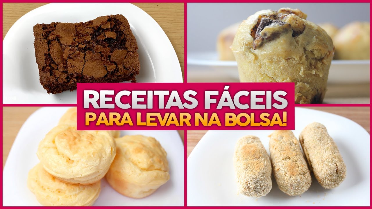 7 RECEITAS FIT FÁCEIS PARA LEVAR PRO TRABALHO!