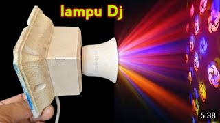 Download lagu Cara membuat Lampu DJ yang bertenaga di rumah Dari  lampu LED bekas mp3
