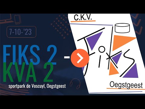 2023-10-07: Fiks 2 - KVA 2