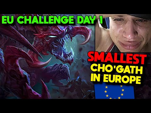 Tyler1 EU Cho'Gath - EU Challenge - Placements 3/10