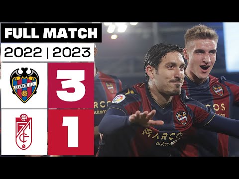 Levante UD 3 - 1 Granada CF | PARTIDO COMPLETO | 2022/2023