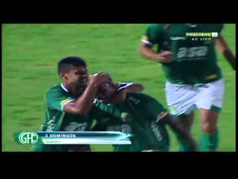 Golaço de atacante do zagueiro Domingos - Comercial 0 x 2 Guarani