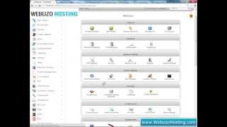 Create first email account in Webuzo Control Panel