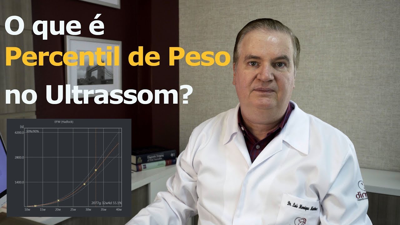Percentil de peso do bebê no Ultrassom