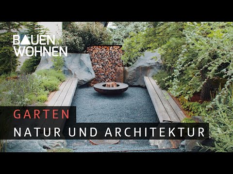 Designing a garden – lots of nature and architecture | BUILDING & LIVING