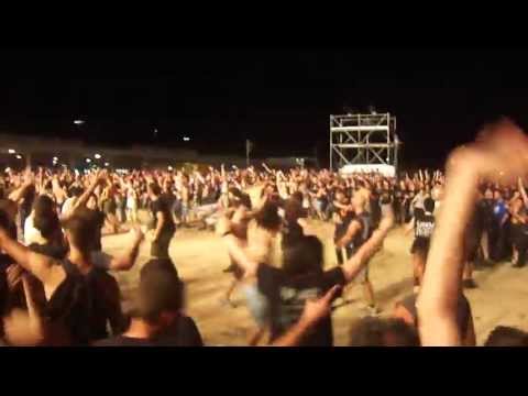 Raining Blood- Slayer Mosh Pit Live In Greece 01/07/2013