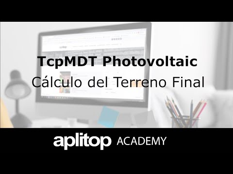 TcpMDT Photovoltaic | Cálculo del terreno final