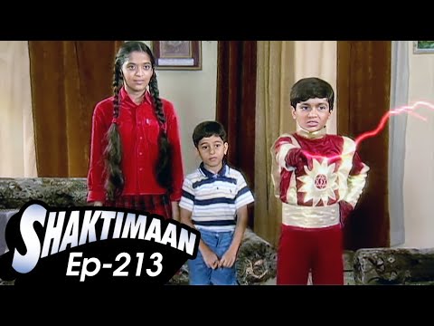 `Superhero Episode 213 | शक्तिमान की मदद से बच्चे ने लिया शक्तिमान का रूप | Action 90's TV Serial