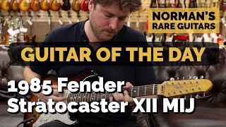 Video thumbnail for Guitar of the Day: 1985 Fender Stratocaster XII 12-String Made in Japan | Norman's Rare Guitars by Normans Rare Guitars