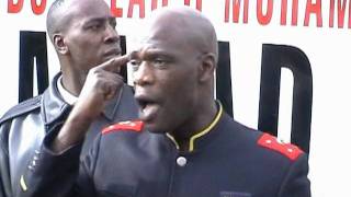 Video: Racism makes you Superior to the Inferior. It gives you the right to rule? - Leo Muhammad (NOI)