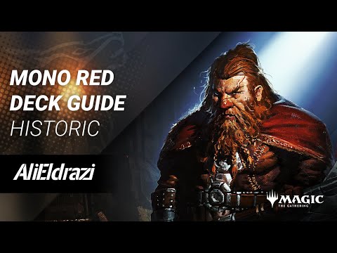 HIGH IQ GAMEPLAY! Mono Red Historic Deck-  MTG Arena Deck