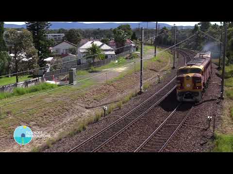 Diesel Locomotives 4486 & 4464 - Light Engine Movement - April 2022