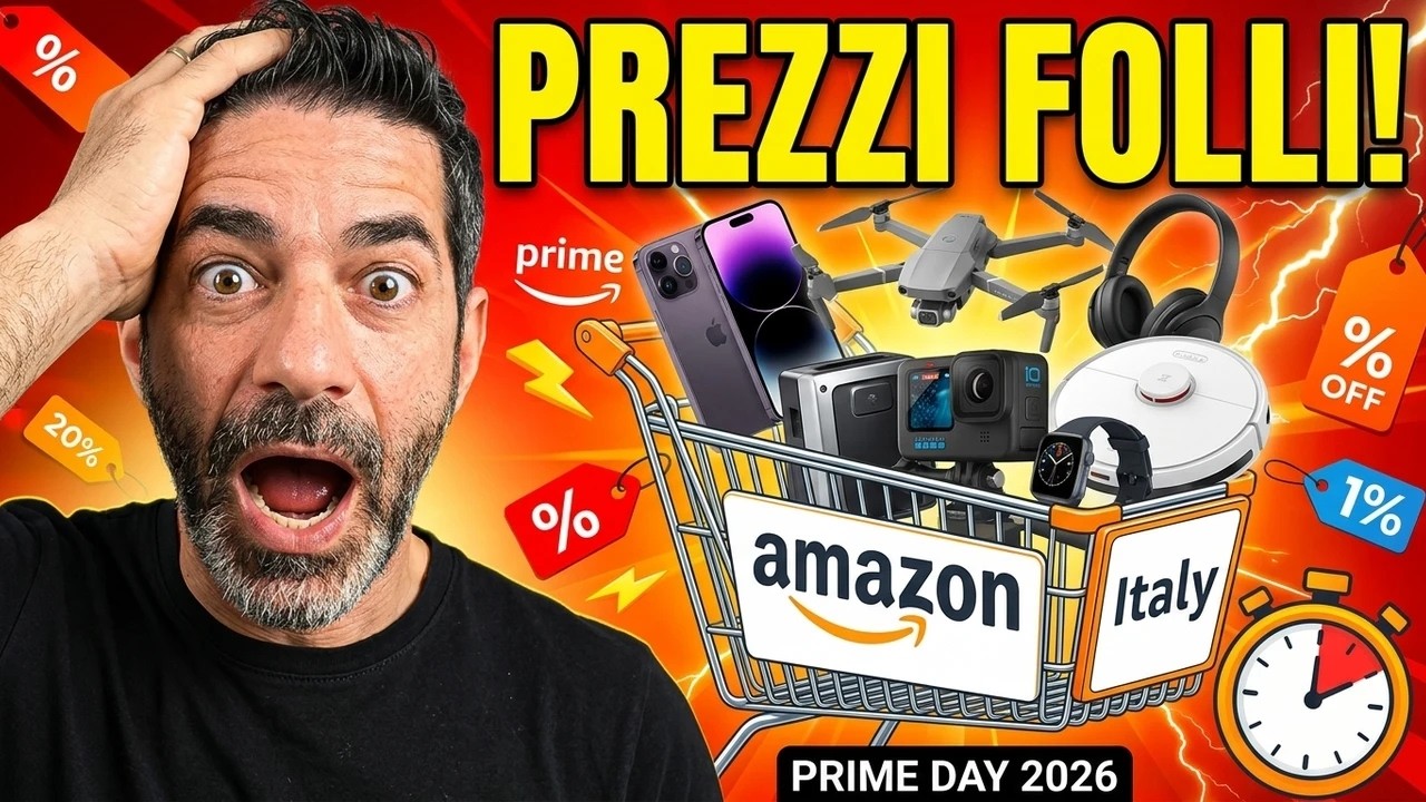 Prime Day 2026: 50+ offerte tech da non perdere su Amazon