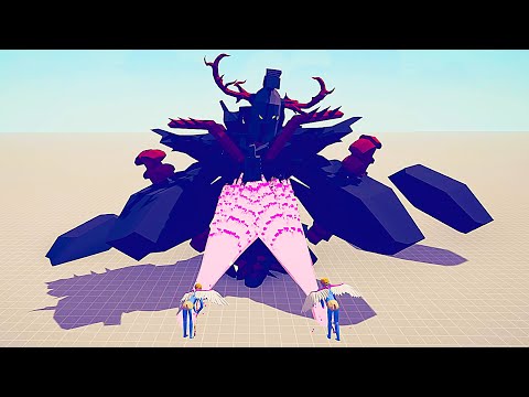 DARK GOLEM vs 2X EVERY GOD | Totally Accurate Battle Simulator TABS