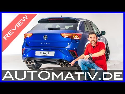 Neuer VW T-Roc R (2019) mit 300 PS und 400 Nm | Sitzprobe | Preis | Details | Marktstart | Akrapovic