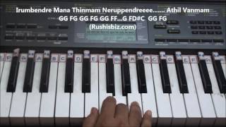 Oru Yaagam (Shivam song) Piano Tutorials  - Baahubali 2 (Tamil) | DOWNLOAD NOTES FROM DESCRIPTION