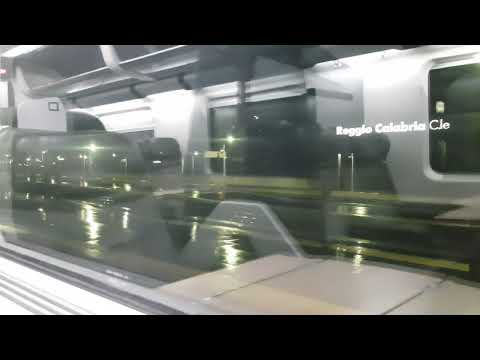 Arrivo a Reggio di Calabria Centrale con il FR ETR500 FR 9583 in carrozza Business