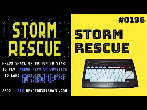 Storm Rescue (2022, MSX, Renato Murta de Rezende)
