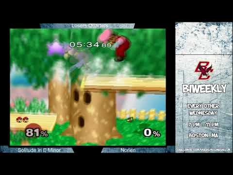 BC Biweekly 34: Losers Quarters - Norien (Falco) vs Solitude in E Minor (Luigi)