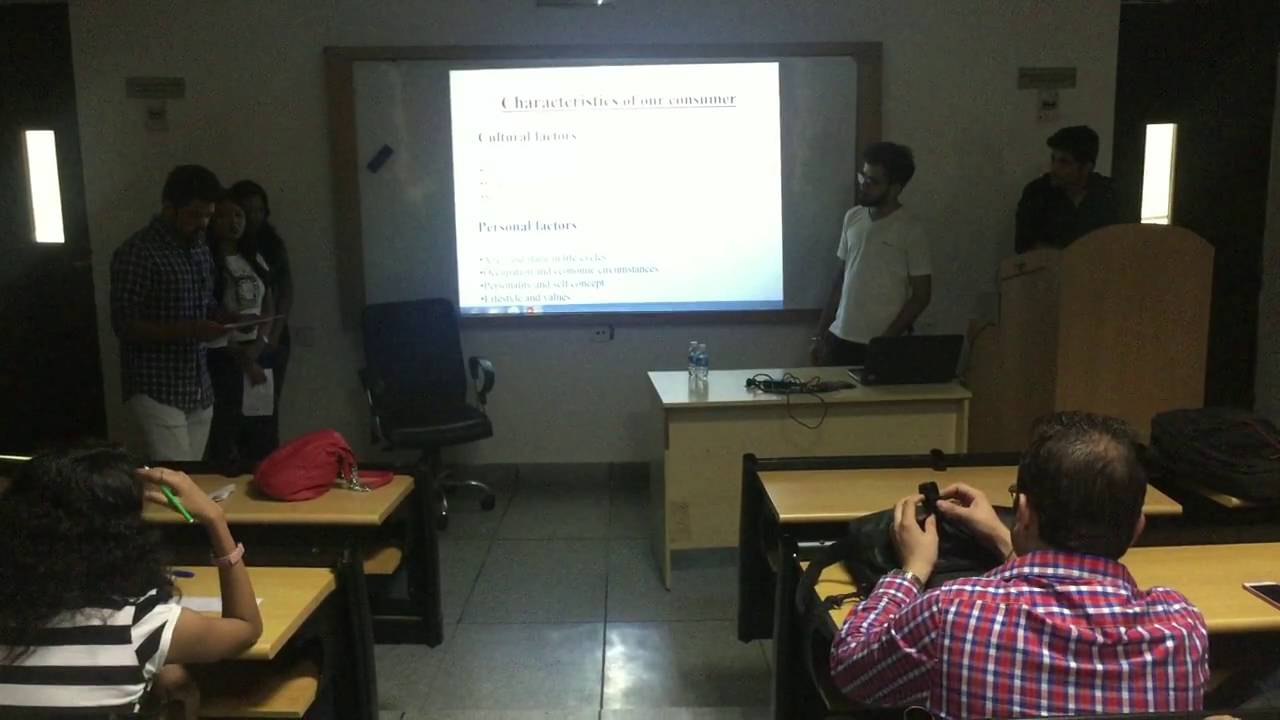 Bottled water presentation