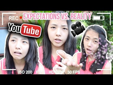 ♡ Youtuber Expectations Vs. Reality: Filming, Editing & Uploading | AlohaKatieX ♡