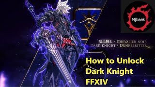 How to unlock Dark Knight in FFXIV