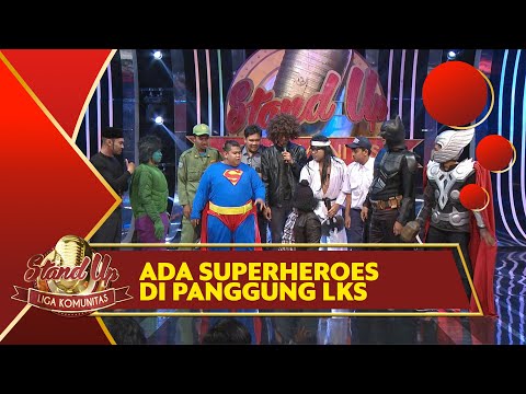 PECAH!! Ketawa Terus Sampai Sakit Perut, Banyak Superhero Ngawur - LKS