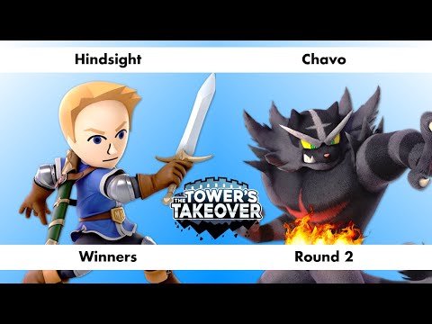 Winner's Rd 2: Hindsight (Mii Swordfighter) vs Chavo (Incineroar) - The Tower's Takeover #6