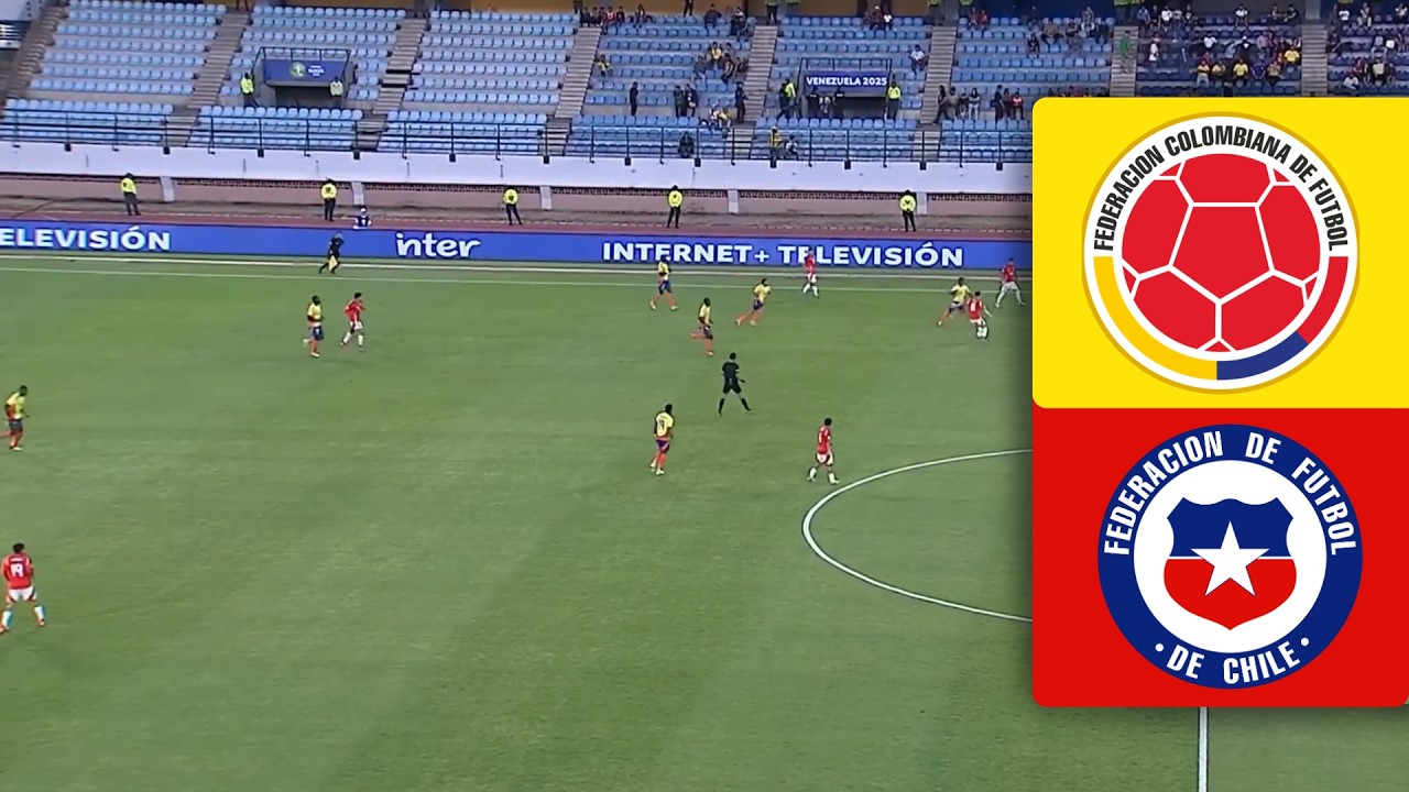 COLOMBIA VS CHILE - SUDAMERICANO SUB 17