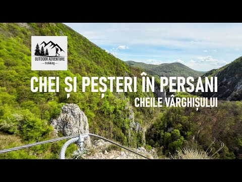 Chei și peșteri în Perșani. Cheile Vârghișului. [4k]