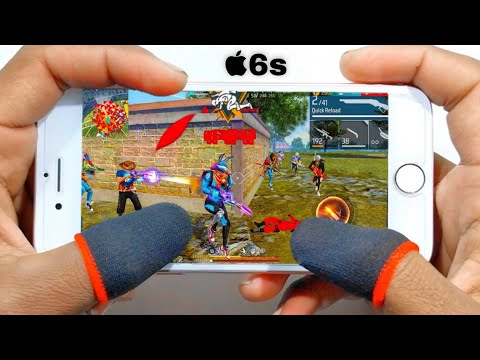 Iphone 6+ 26+kill in Br rank Free Fire full  Handcam gameplay +2gb 🔥