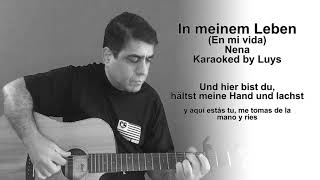 In meinem Leben  -Nena - Karaoked by Luys