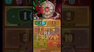 CrazyTime 20X Topslot on Number 1Hits New Record|Todays Bigwin Crazytime Live #shorts#vrail#trending
