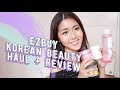 Huge EZBUY Korean Beauty Haul Review ThatxxRin