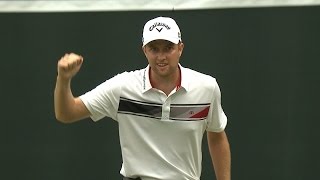 Chris Kirk’s electric hole out on No. 17 at Deutsche Bank