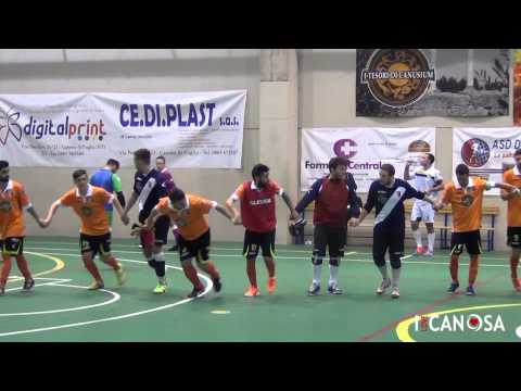 Highlights Futsal Canosa vs Olympique Ostuni - Campionato 2014/15
