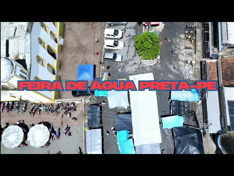  FEIRA LIVRE DE ÁGUA PRETA-PE, VISTO DE CIMA,15/11/2025.