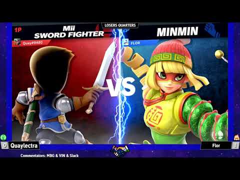 Quaylectra (Mii Swordfighter) vs FLOR (Min Min) - SSB India June 2021