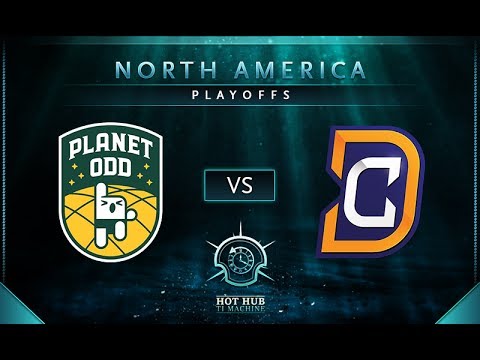 Planet Odd vs DC Game 1 - TI7: NA Regional Qualifiers Playoffs - @DakotaCox @DotACapitalist