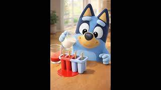 Bluey Quer Sorvete. 🥺#ia #bluey