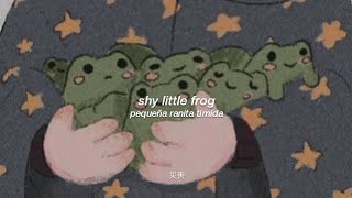 Cover art for Shy little frog