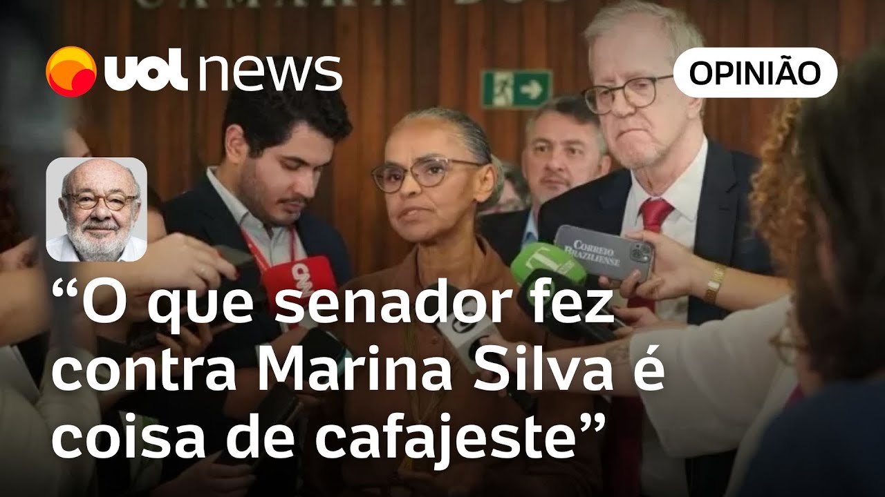 Senador fez agressão covarde a Marina Silva, uma mulher respeitada no mundo inteiro | Kotscho
