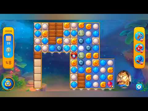 фишдом 2022 # 10638 уровень - прохождение без бустеров # Fishdom,  10638  level - no Boosters.