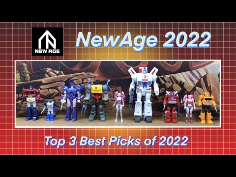 Top 3 NewAge of 2022 - Transformers Optimus Prime, Skyfire /Jetfire, Arcee, Grimlock, Cyclonus, etc