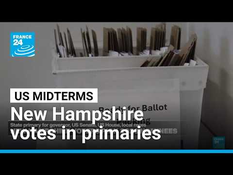 New Hampshire voters pick 2026 midterm candidates