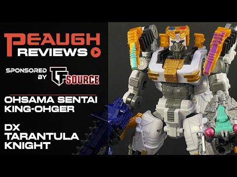 Video Review: Ohsama Sentai King-Ohger Bandai DX TARANTULA KNIGHT