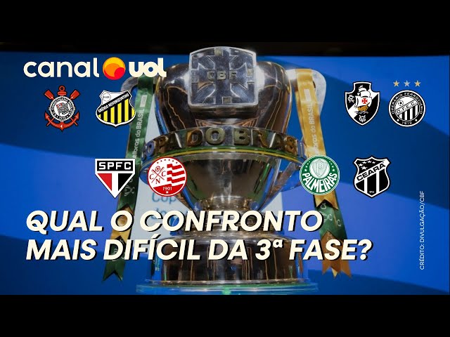 Veja todos os jogos da terceira fase da Copa do Brasil