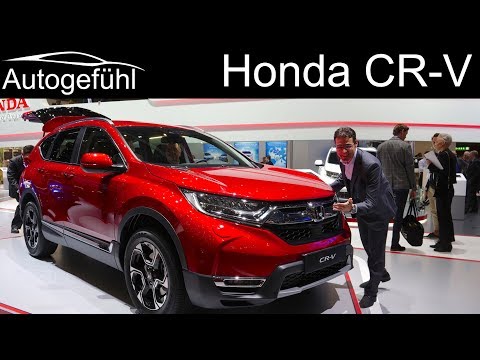 Honda CR-V REVIEW all-new CRV generation 2019 2018 @ Geneva Motor Show - Autogefühl