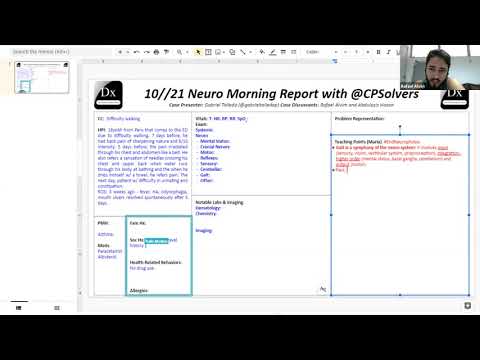 November 9, 2021 Neuro VMR - difficulty walking